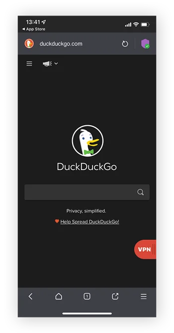 深网版本的DuckDuckGo帮助您导航洋葱网站和深网连结。